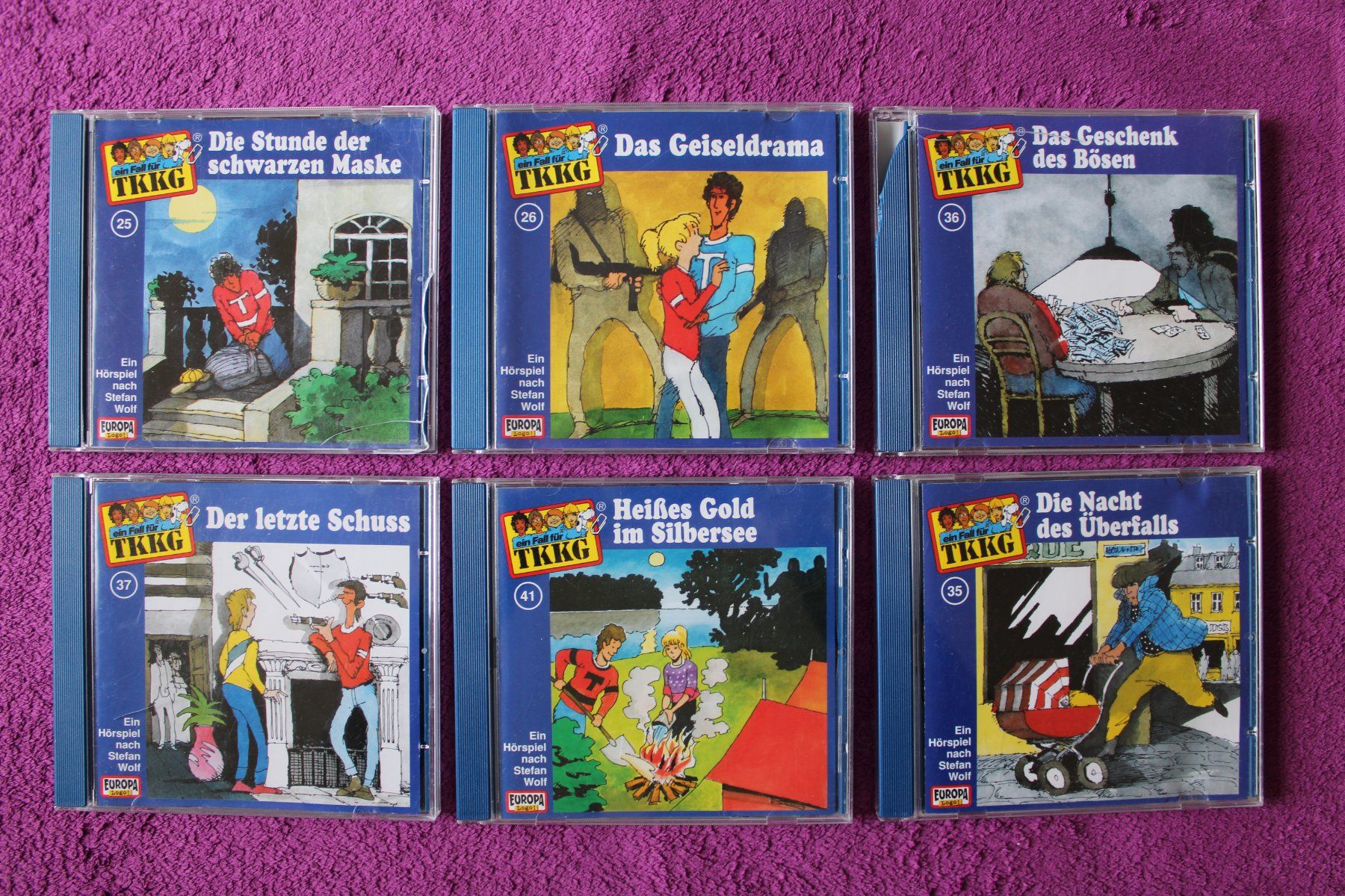CDs: 6 - TKKG - Hörspiel - CD´s – D'occasion à Müllheim Dorf par Seeeule01