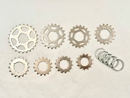 Shimano Dura Ace 7400 8speed Uniglide Kassette 13-24 / 2607