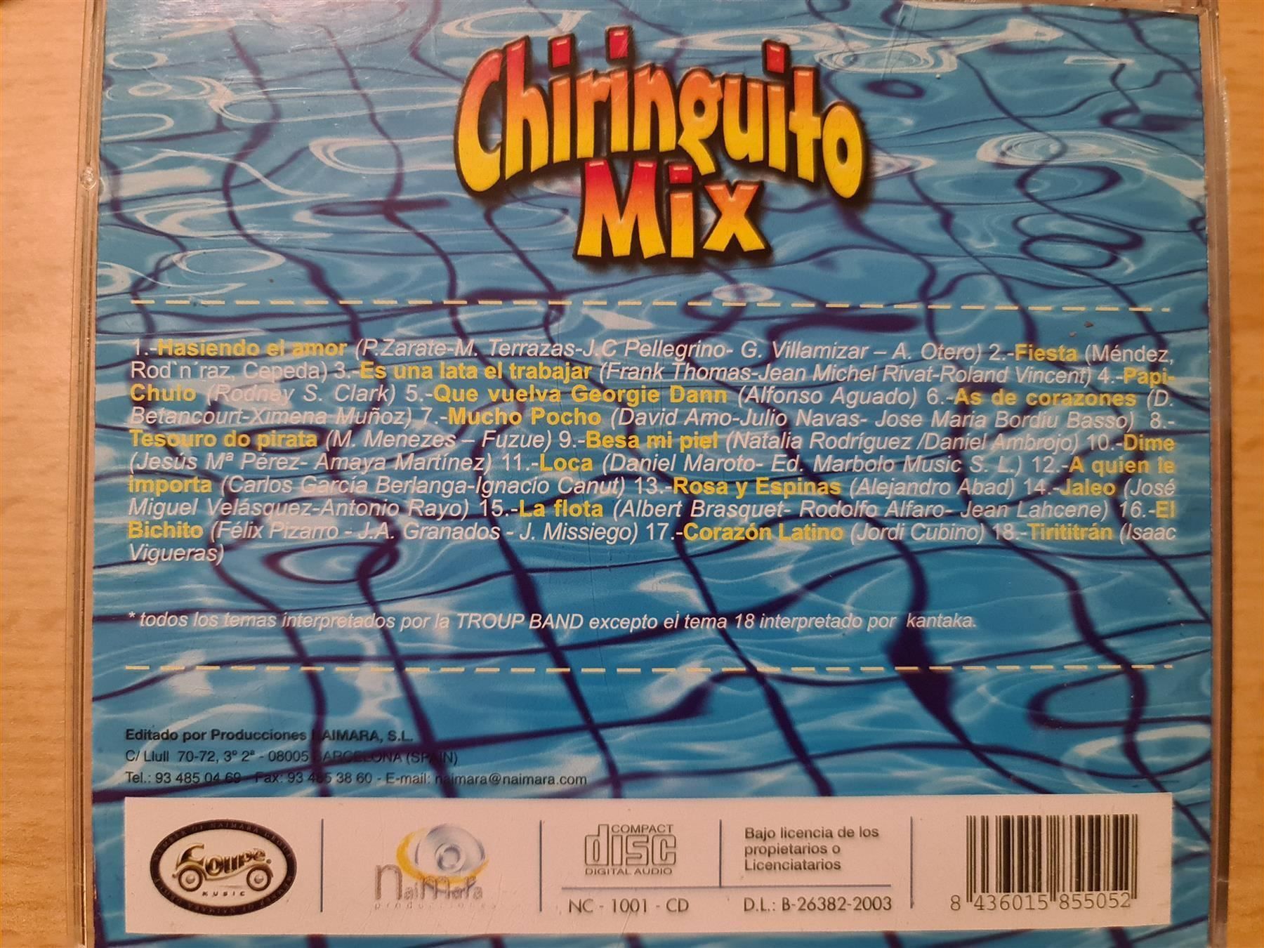 CD: CD Chiringuito mix – Usato da Dintikon venduto da Vexi 1