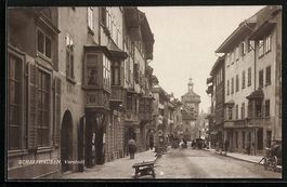 Schaffhausen, Restaurant in der Vorstadt