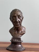 Antique Bronze Bust - Vincenzo Gemito - Man Portrait