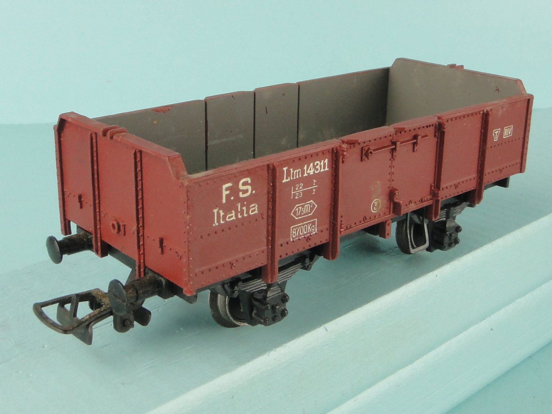 Rivarossi Modellini di ferrovie: Rivarossi H0 FS Güterwagen – Usato da Bülach venduto da cann11