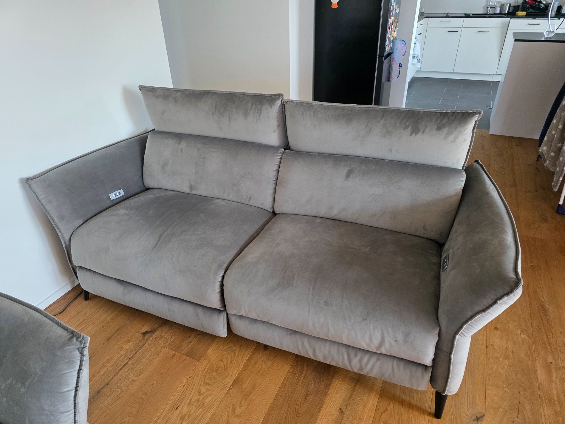 Sofas: 3er-Sofa Loris mit elektrischer Relaxfunktion – D'occasion à Rorschacherberg par beckmarco