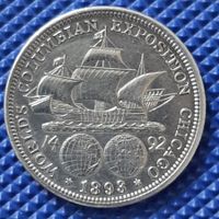 USA Columbian Half Dollar 1893 en argent