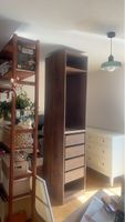 Kleiderschrank braun mit Schubladen gebraucht