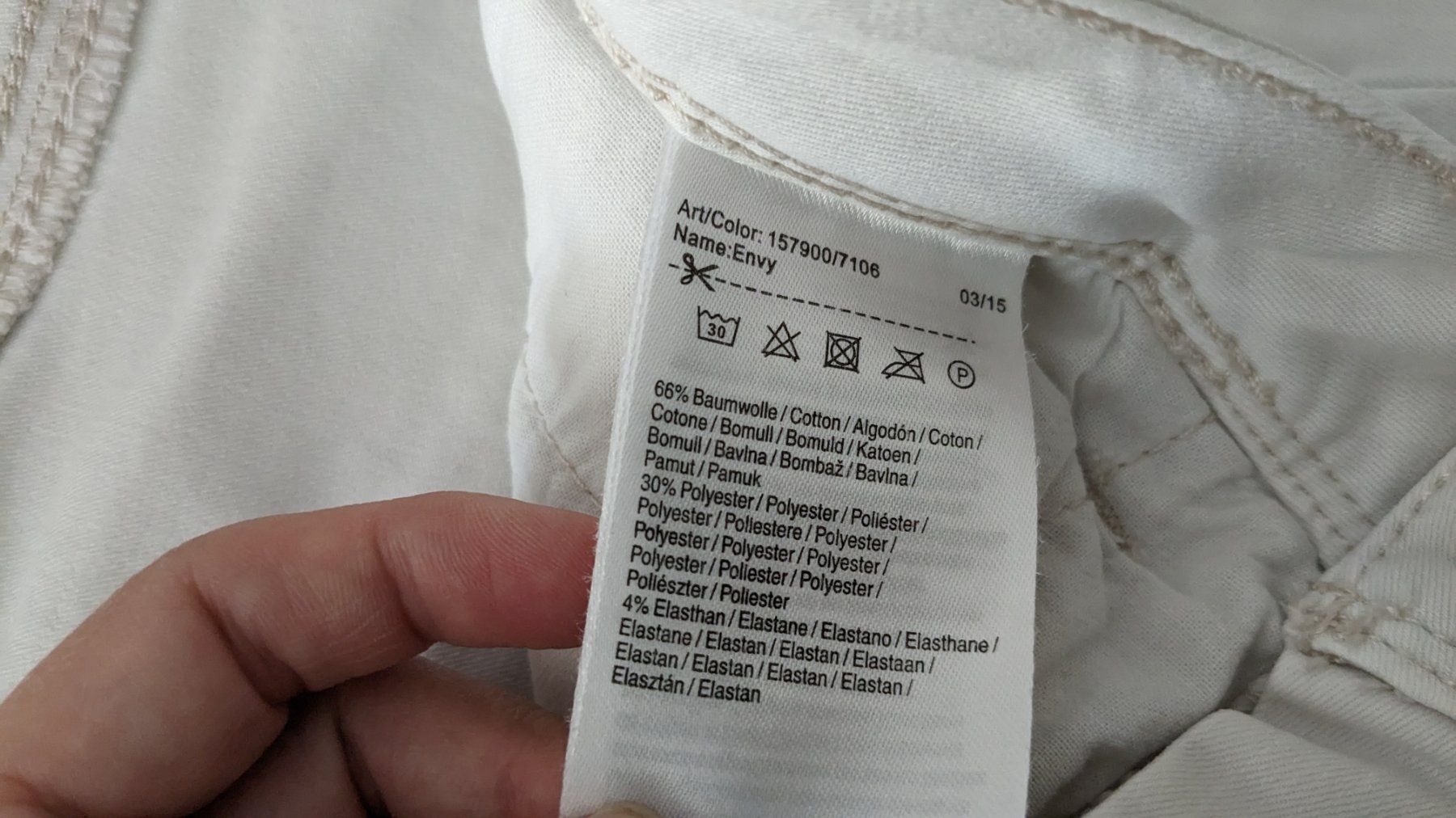 Pantaloni: Weisse StreetOne Hose - Gr. 27 – Usato da Staufen venduto da Fleby84 6