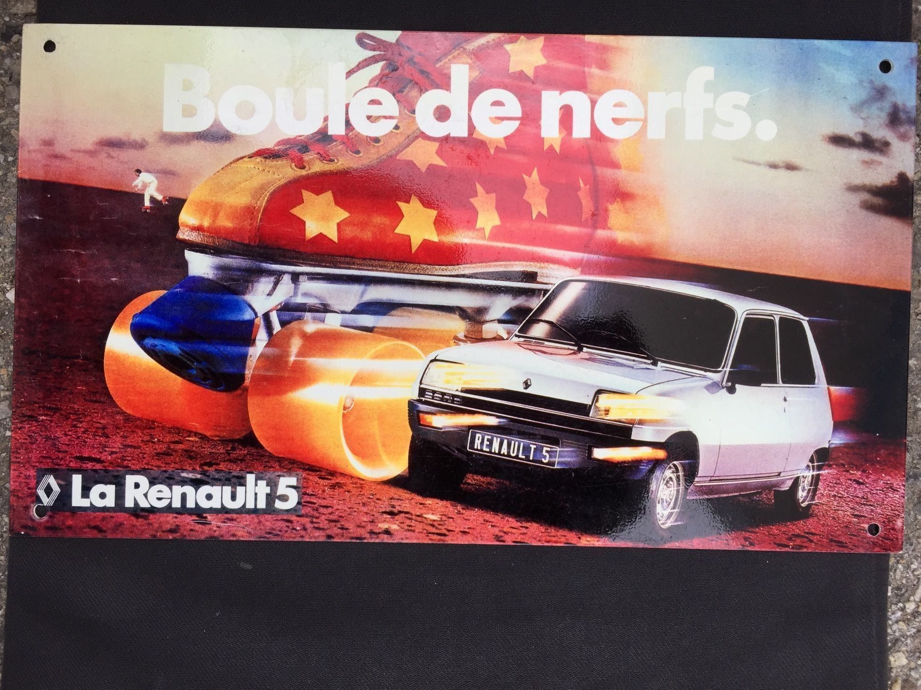 Schilder: Renault 5 Oldtimer werbung – Neu (gemäss Beschreibung) aus Reinach AG von rares75