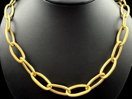 Marco Bicego Halskette 18k Gelbgold Jaipur Link Zerti *S2340