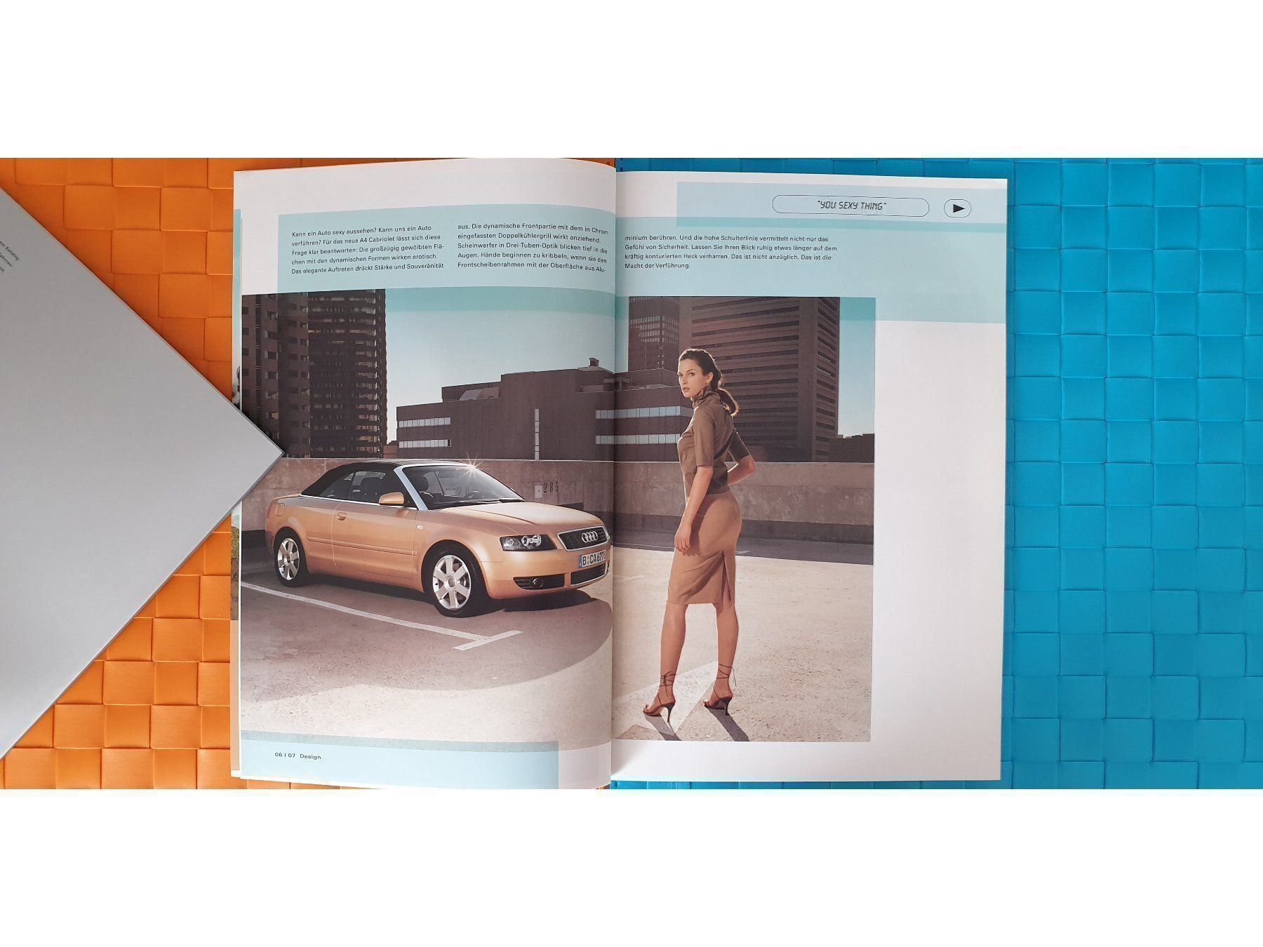 Riviste & Magazine: AUDI A4 CABRIO 2002 - Prospekt / Katalog – Usato da Viganello venduto da CARLiteratur 1
