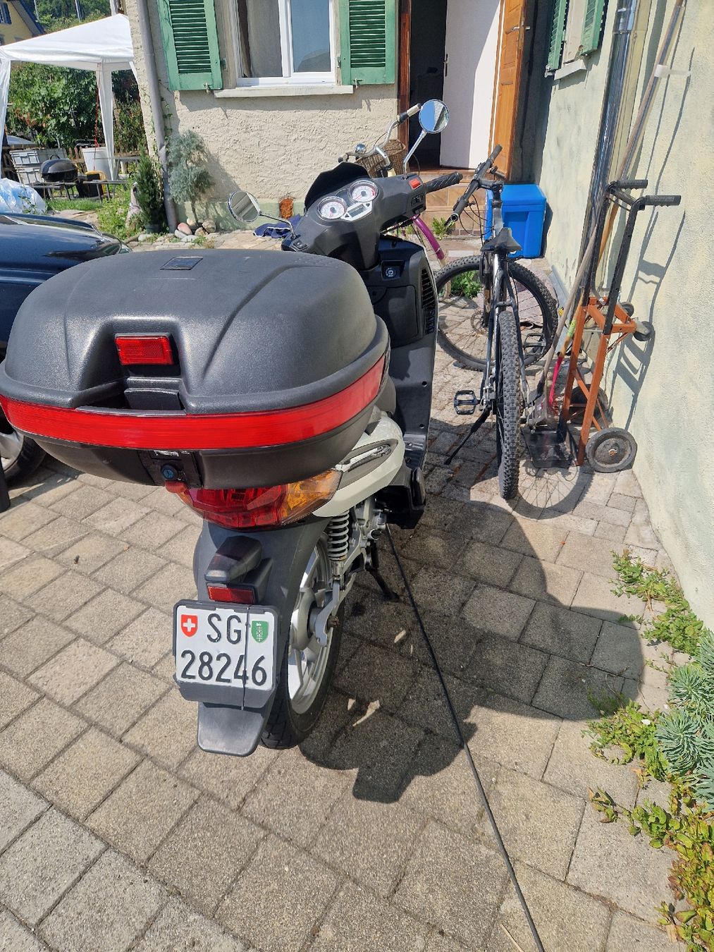 Tell Scooters: Tell Logik 125 Motorroller – Gebraucht aus Altstätten SG von Kaarbruecken 1
