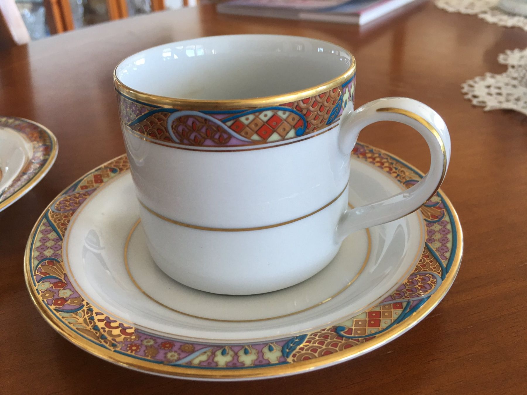 Set di piatti: 2 Kaffeetassen der Marke Laklain Sun Shine – Nuovo (secondo la descrizione) da Eich venduto da Jokove63 1