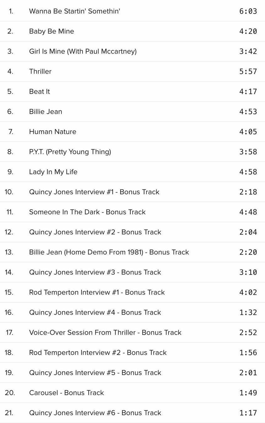 CD: Michael Jackson - Thriller (Special Edition) – Usato da Brunnen venduto da Barfly5 2