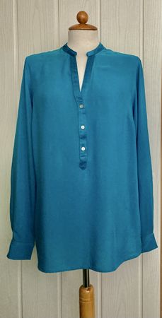 Tommy Hilfiger Bluse Türkis, Grösse 38/40 guter Zustand