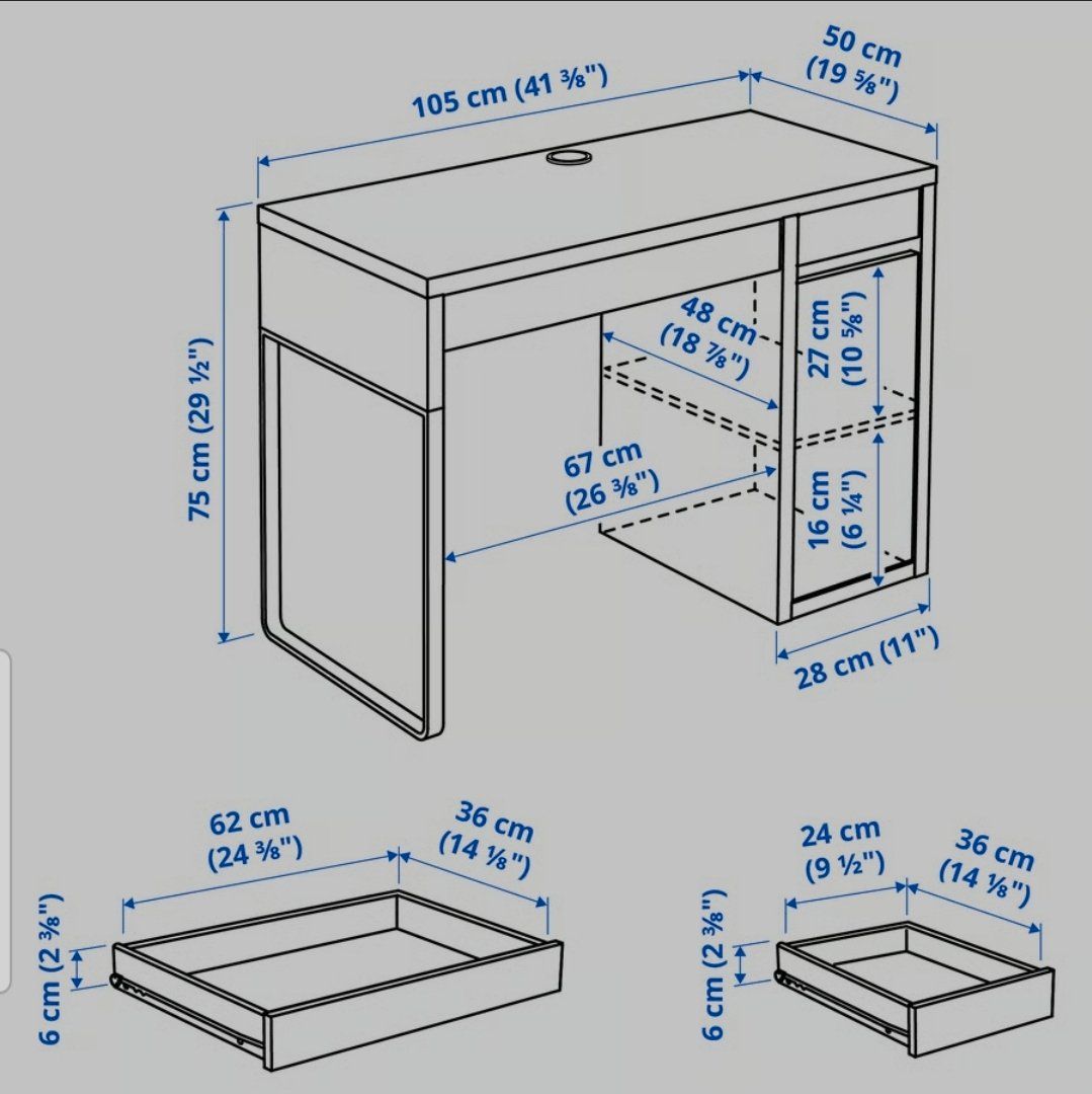Ikea Bureaux: Ikea Schreibtisch wie neu – D'occasion à Birmenstorf AG par cha_t5zj 1
