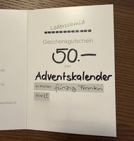 Geschenkgutschein im Wert von 50.-