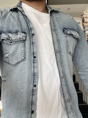 Jeans Jacke Antony Morato Gr. 50 inkl. Versand