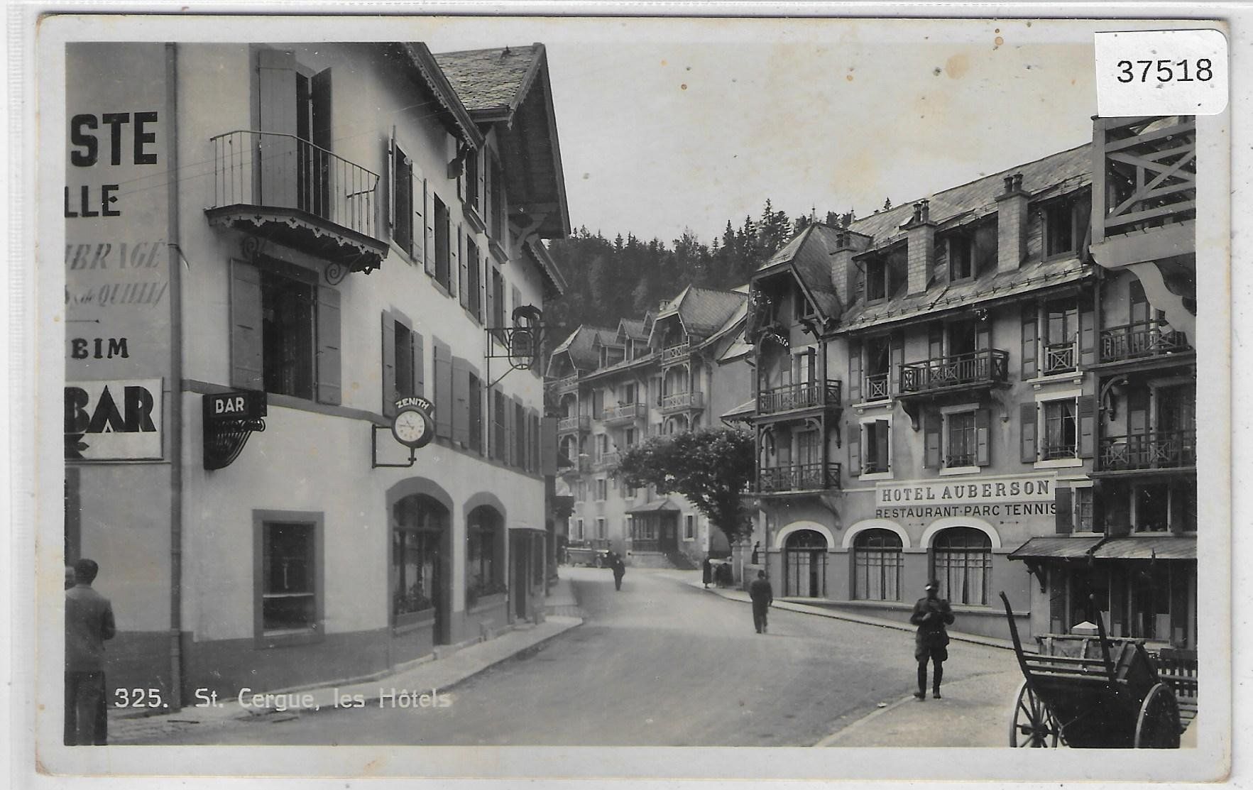 Ansichtskarten: St. Cergue, les Hotels - Hotel Auberson – Gebraucht aus Ettingen von Kartenplanet