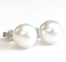 Südsee-Perlohrstecker, 750 Weissgold, 10-11mm, LP 1.490 CHF