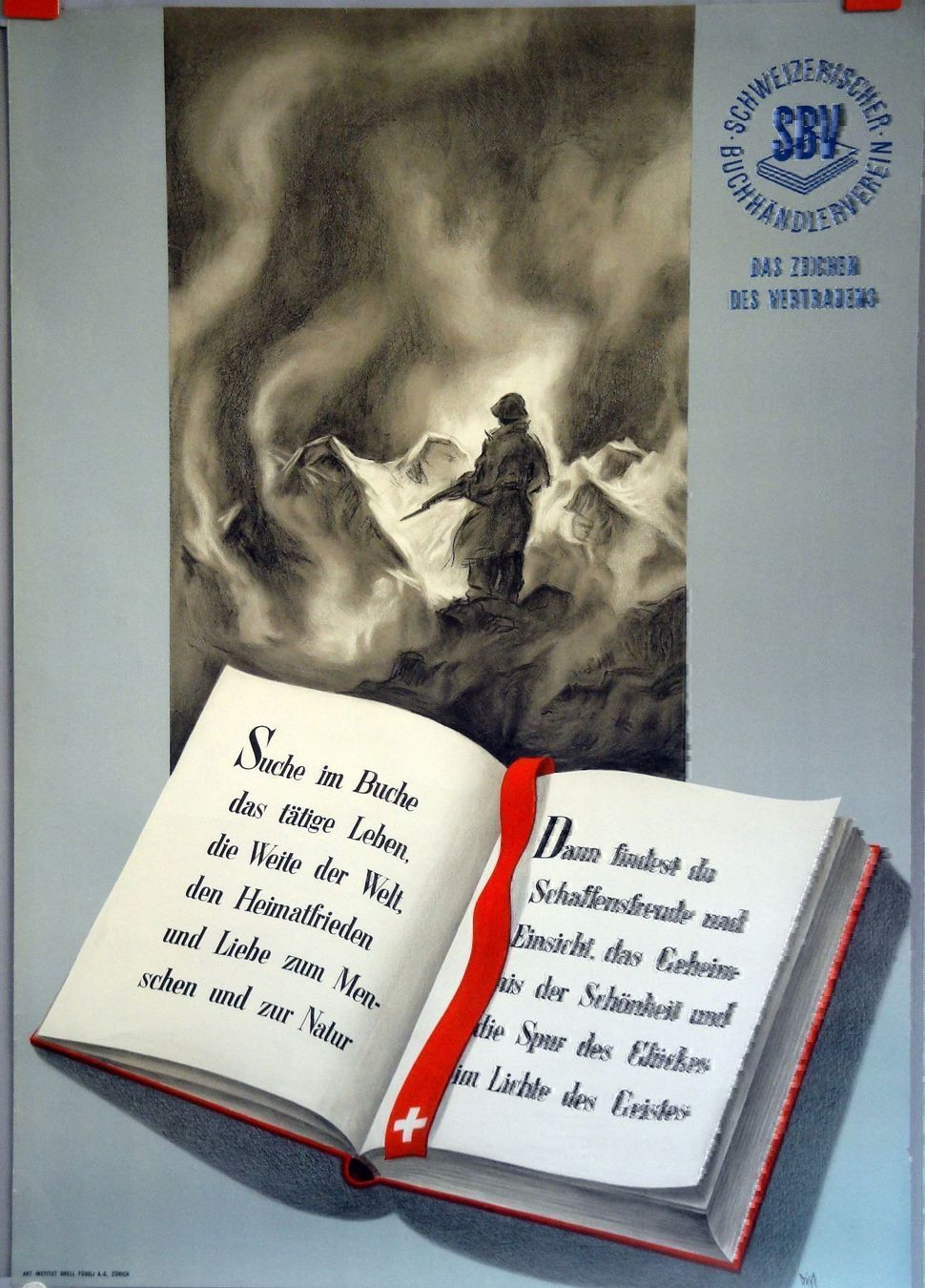 Poster & Bilder: Schweizerischer Buchhandelverein – Gebraucht aus Eggenwil von Joyart