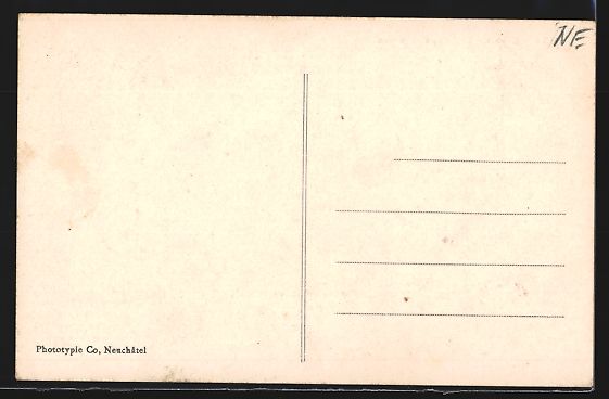 Cartoline postali: AK Bevaix, L'Abbaye et le Lac – Usato da Berlin venduto da bartko-reher 1