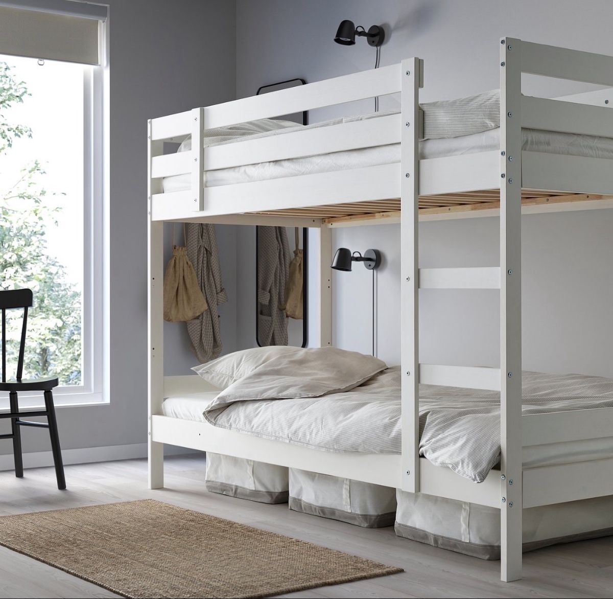 Letti: MYDAL Structure lits superposés, blanc, 90x200 cm, IKEA – Usato da Genève venduto da Ishra31 3