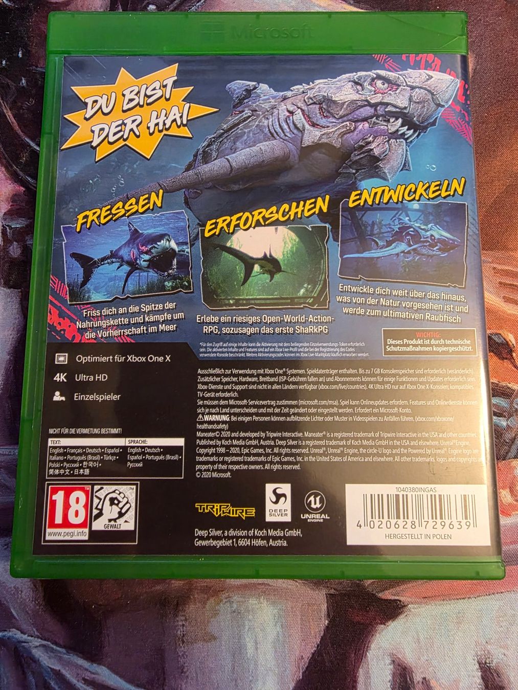 Giochi: Man Eater - Xbox One - Day One Edition – Usato da Mörigen venduto da Gadgeteer 1