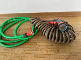 Gardena Bewässerungsset–Schlauch Spritzpistole und Anschluss