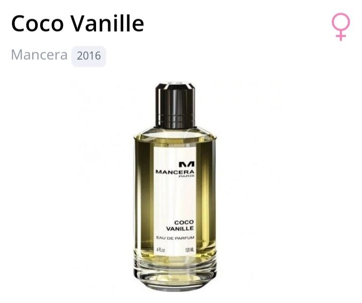 Mancera Profumi & Eau de Toilette: 5 ml COCO VANILLE MANCERA ABFÜLLUNG – Nuovo (secondo la descrizione) da St. Gallen venduto da CaliSunshine 1