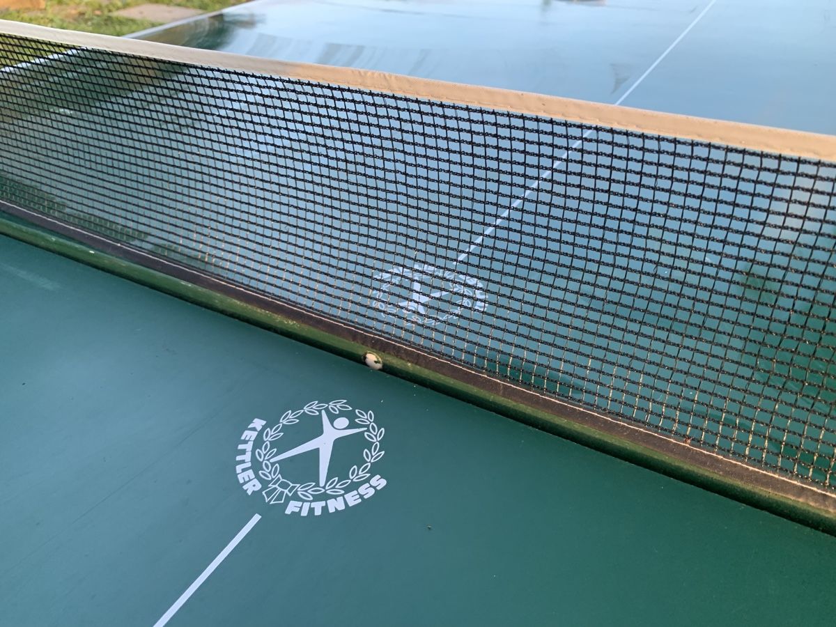 Kettler Tennis da tavolo: Kettler Tischtennis-Tisch – Difettoso da Rain venduto da Thoemu 2