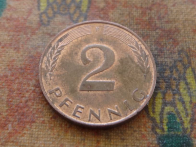 Tutti le monete: DEUTSCHLAND 2 Pfennig 1988 – Usato da Romanel-sur-Lausanne venduto da Swift13 1