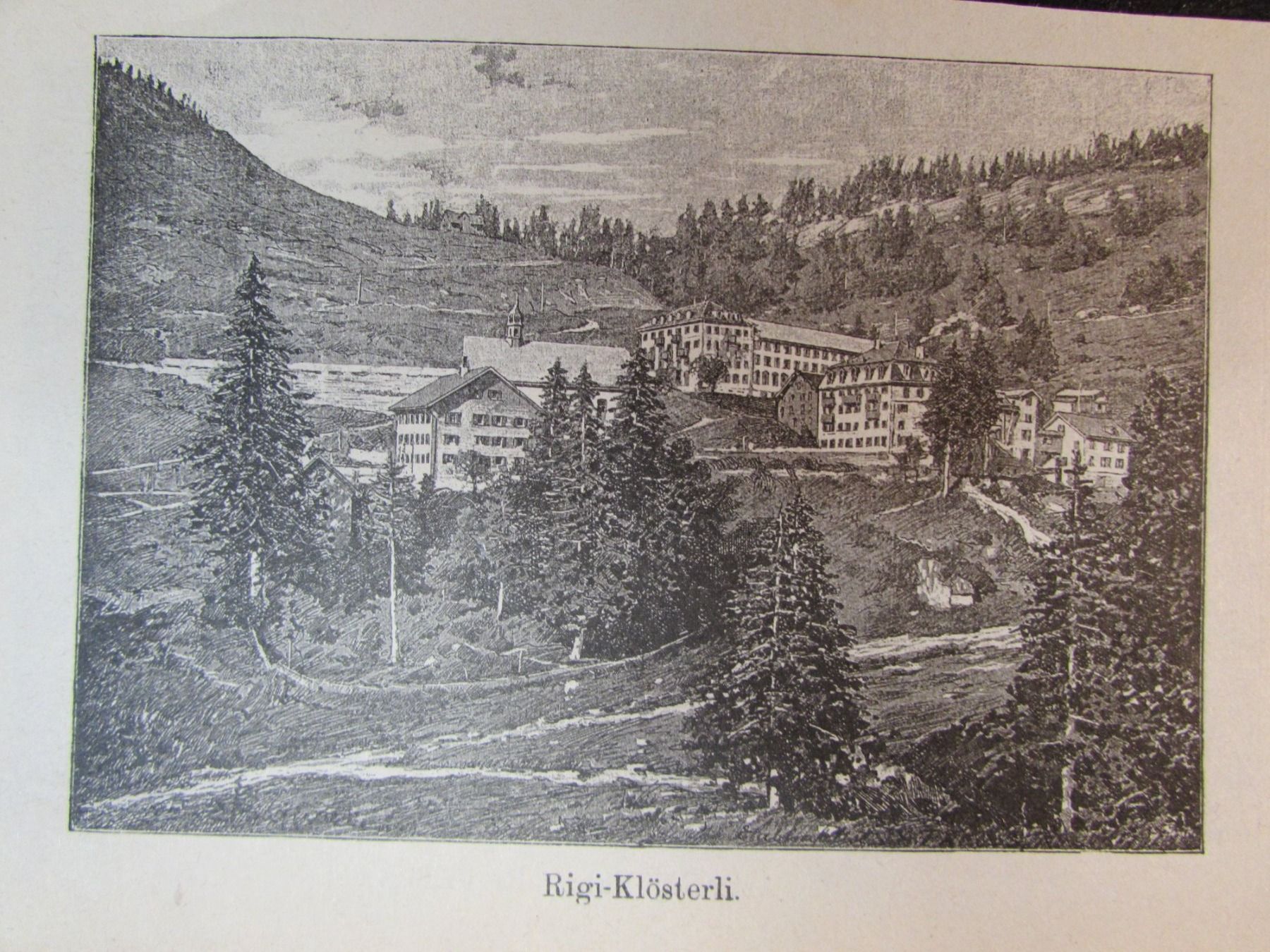 Stiche: Rigi-Lot, Klösterli, 1886 – Gebraucht aus Walchwil von Shells1 5