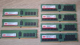 4 x 32GB + 3 x 16GB DDR4 RAM-Sticks für Server