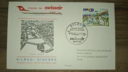 Swissair Bilbao - Ginebra 30.10.1990