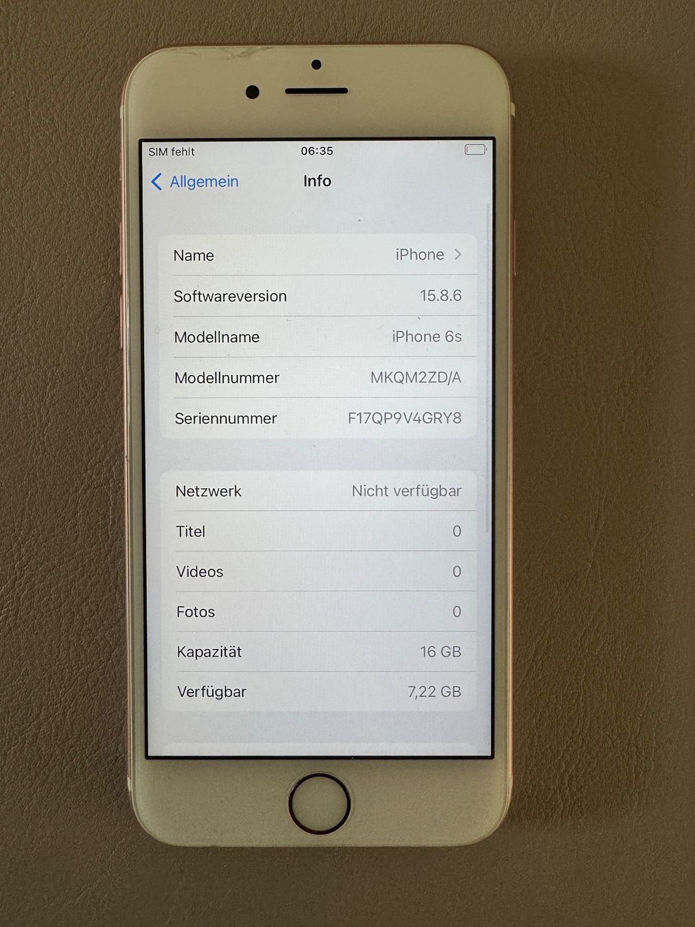 Apple Portables: iPhone 6S – Défectueux à Adliswil par Busys 1