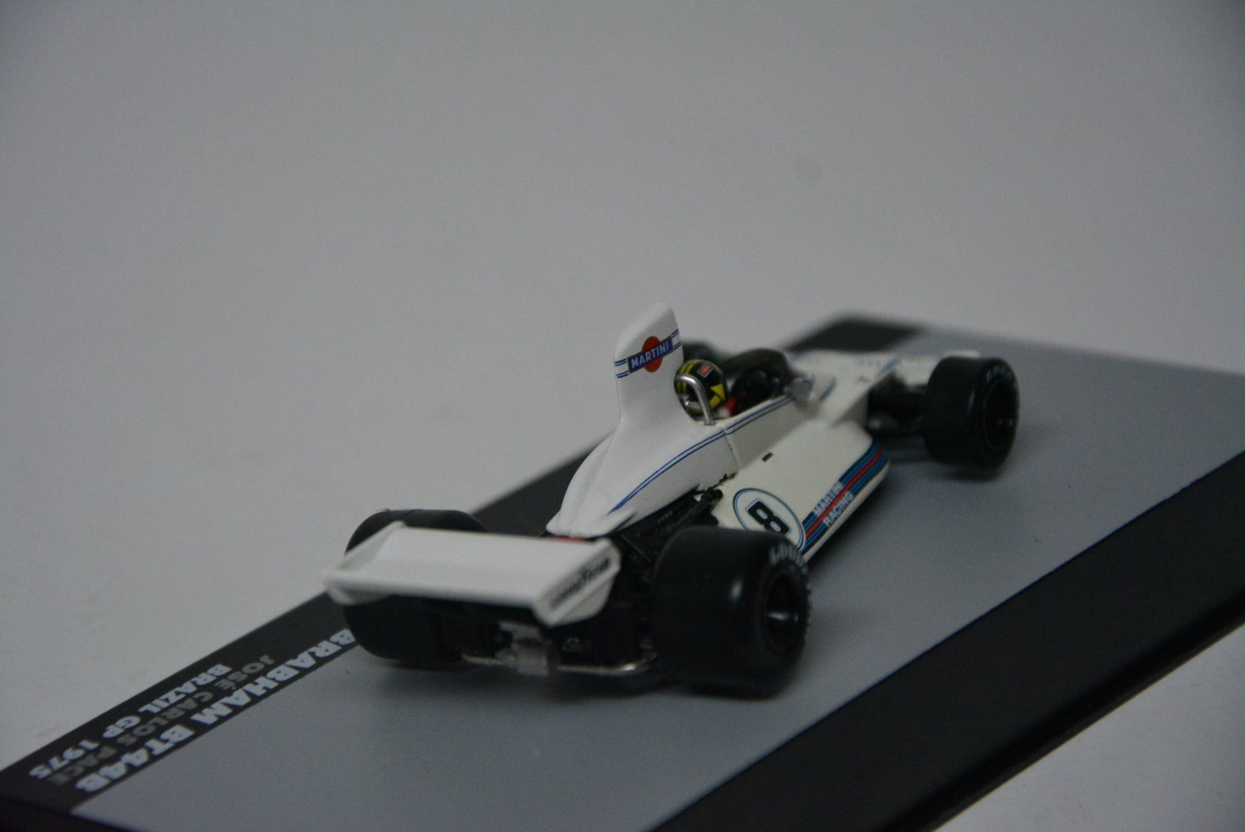 Martini Modellini d'auto: Brabham BT44B  Martini G.P. 1975 , 1:43 – Nuovo e nell'imballaggio originale da Goldach venduto da Feivel9 6