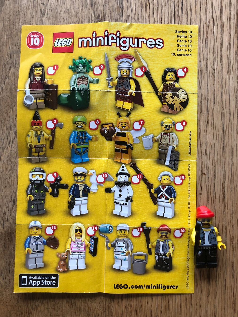 Lego Kit di costruzioni: LEGO Minifigur Serie 10 – Usato da Eglisau venduto da Vidal_sosun