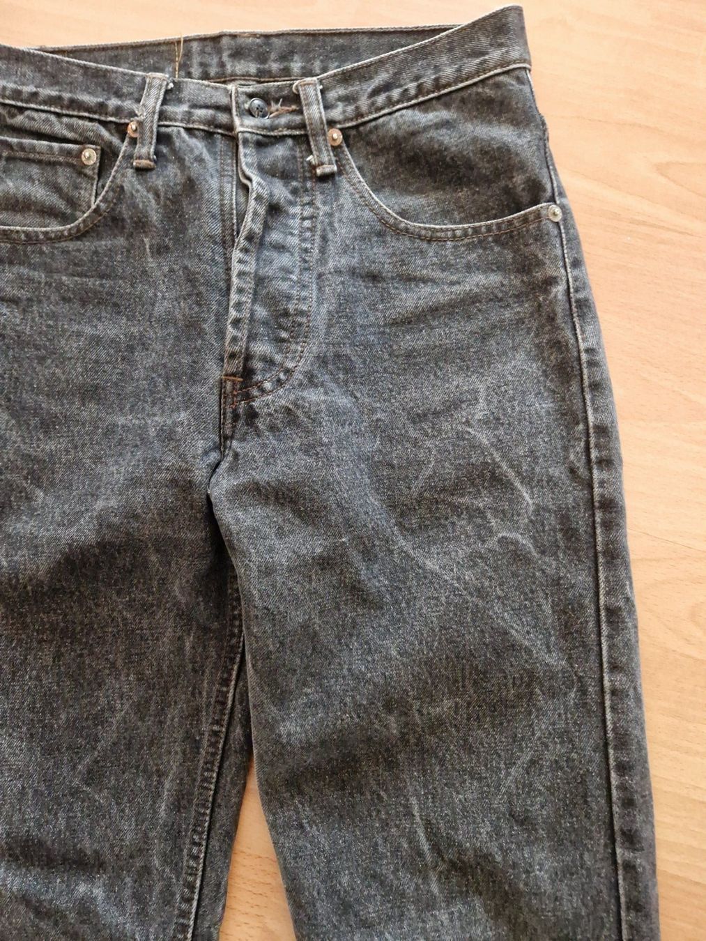 Levi's Jeans: Levis Jeans Hose Schwarz Moonwashed – Usato da Neuhausen am Rheinfall venduto da Alchimista 2