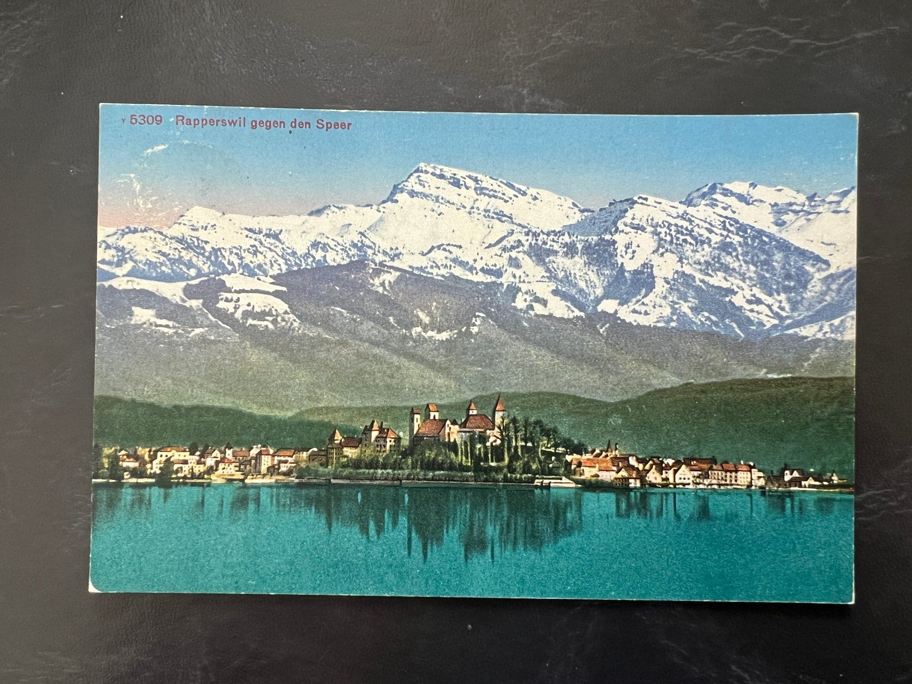 Cartoline postali: AK 1924 Rapperswil  (G3451) – Usato da Hinwil venduto da Sidi4
