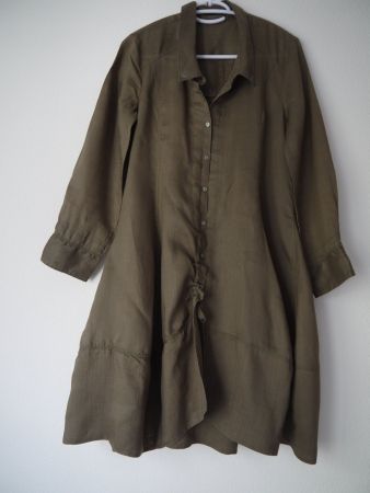Marithe + Francois Girbaud Kleid aus 100%Ramie Gr.M