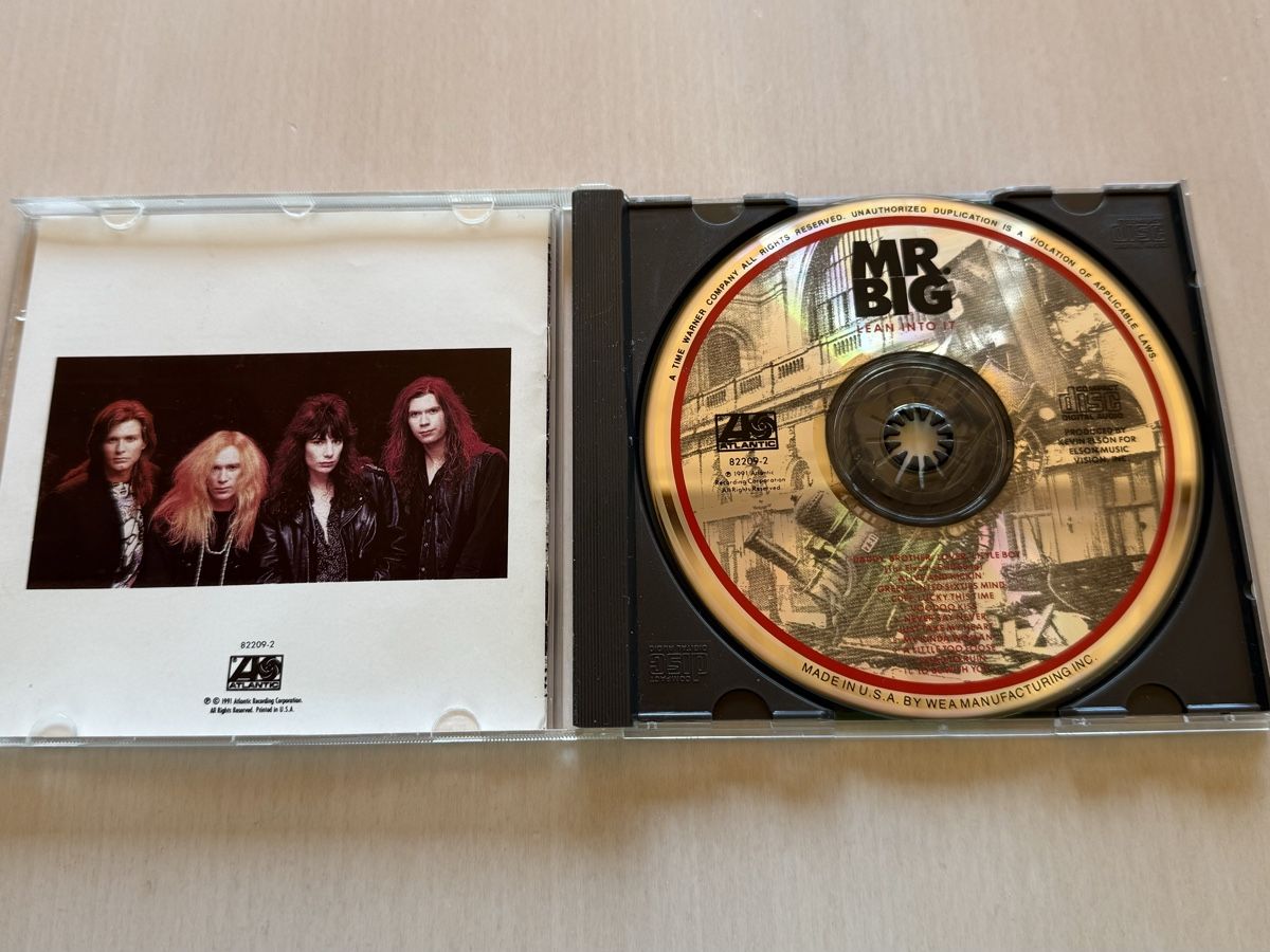 CDs: Mr. Big - Lean Into It (CD) Top Zustand! – Gebraucht aus Oberried Brienz von Chyara 2