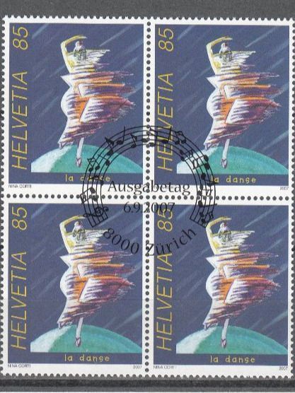 Tutti i francobolli: SBK 1247 im 4er-Block mit ET – Usato da Bürglen TG venduto da StampGraf