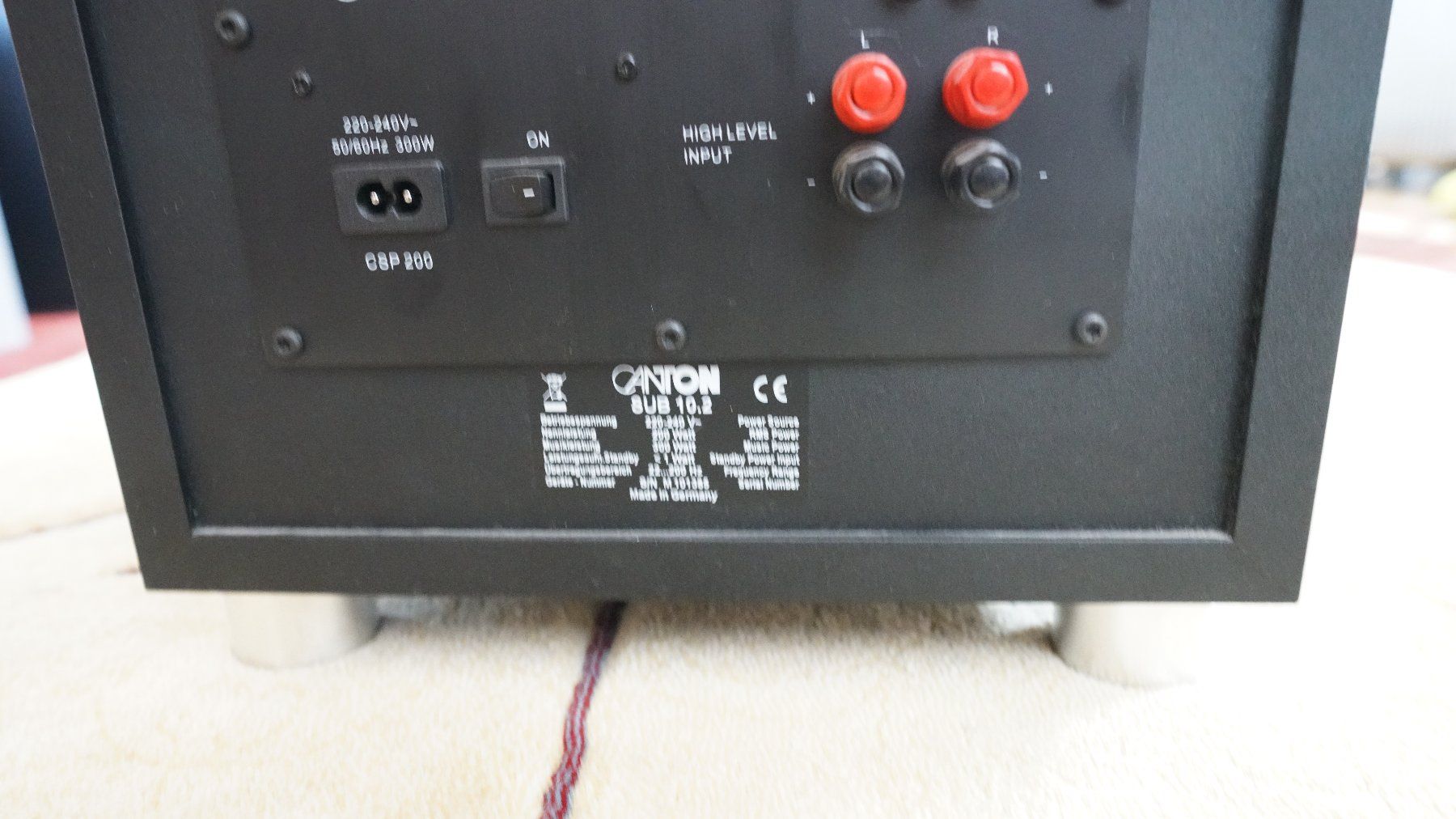 Canton Casse acustiche: Canton Subwoofer Sub 10.2 – Usato da Kollbrunn venduto da Austin1969 4