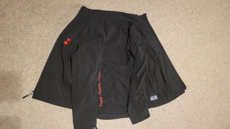 Softshell Jacke schwarz gebraucht