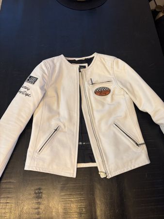 Giacca in pelle Harley-Davidson 120° Anniversario XS