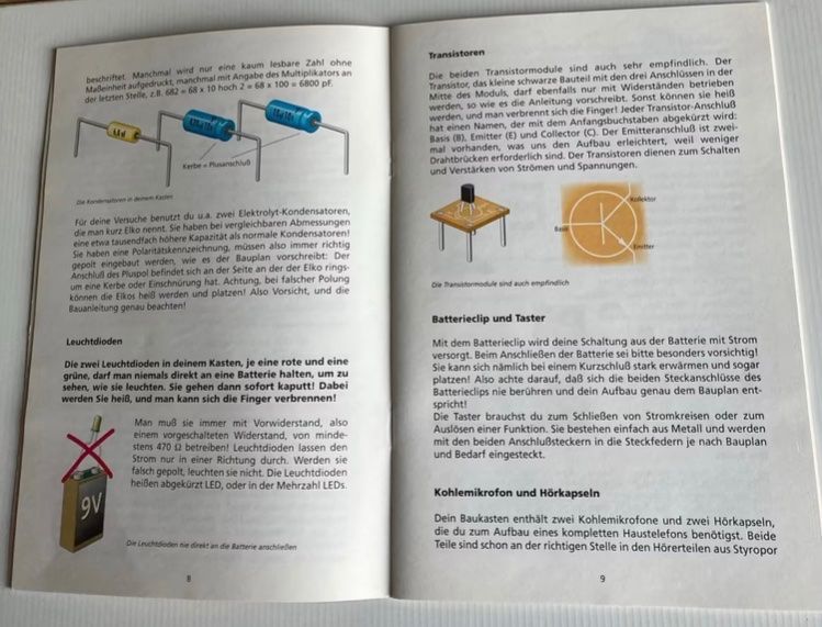 Kit di costruzioni: Kosmos Telefon & Co. Experimentierkasten – Difettoso da Hochfelden venduto da powerplay61 6