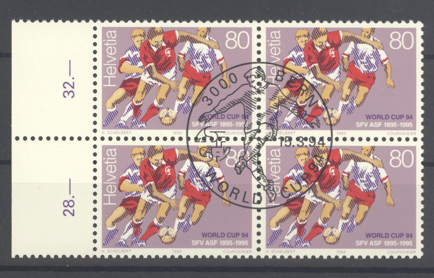 Tutti i francobolli: 1994, Sonderpostmarke I, ET – Usato da Willisau venduto da Vollstempel