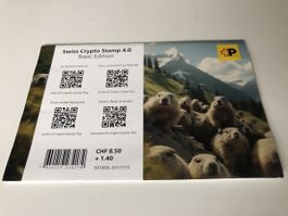 Swiss Crypto Stamp ungeöffnet - 10.—