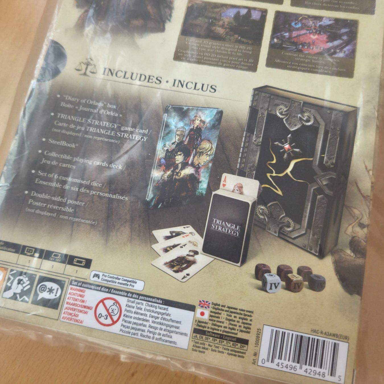 Giochi: Triangle Strategy Tactician's Limited Edition Switch NEU – Nuovo (secondo la descrizione) da Zürich venduto da Wickeddude 4