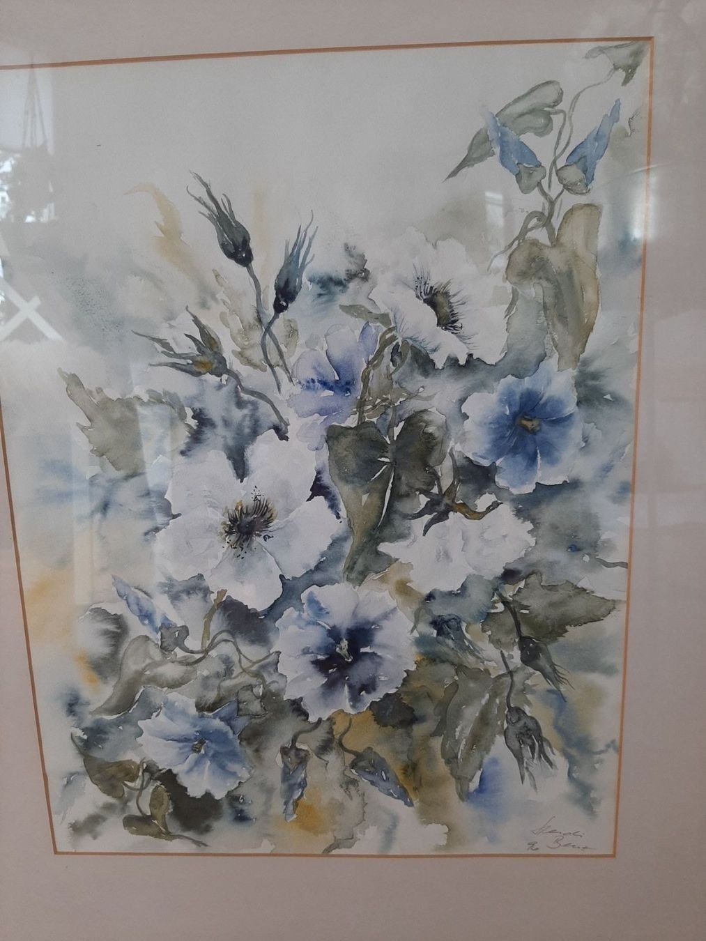 Poster & Bilder: Bild im weissem Rahmen 51 x 64 cm – Gebraucht aus Amriswil von used2use 1