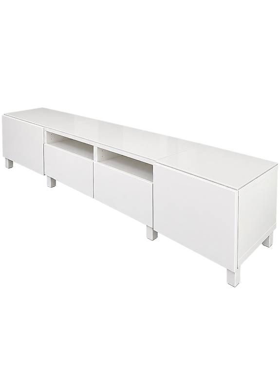 Mobili TV: TV-Lowboard / Sideboard Weiss  240 cm – Usato da Schlieren venduto da end_x5xs